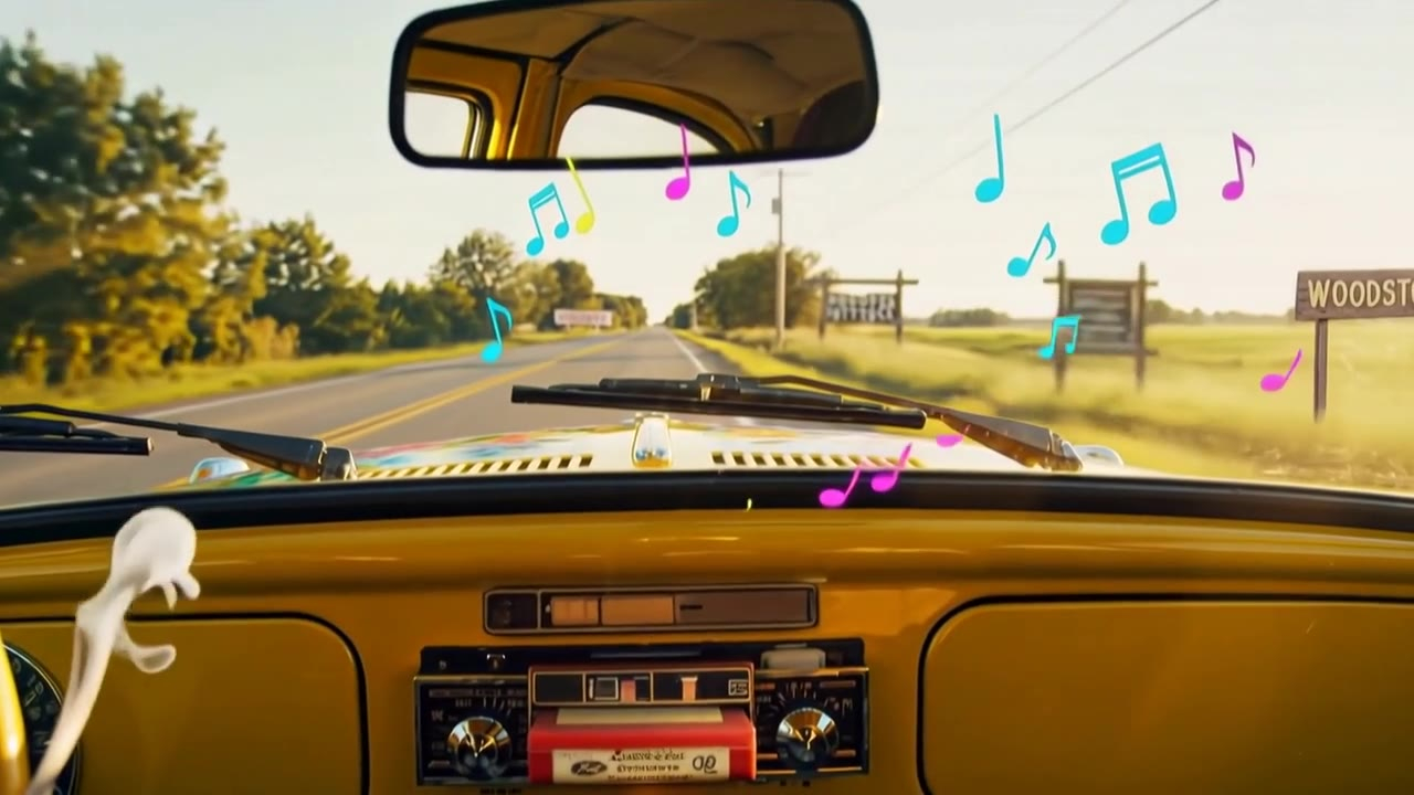 Outtake: 8-track road trip to Woodstock